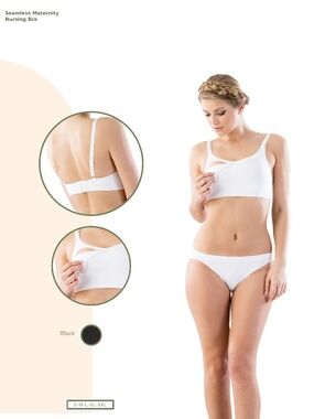 Maternity Nursing Bra / Soutien-gorge d'allaitement sans couture - EU